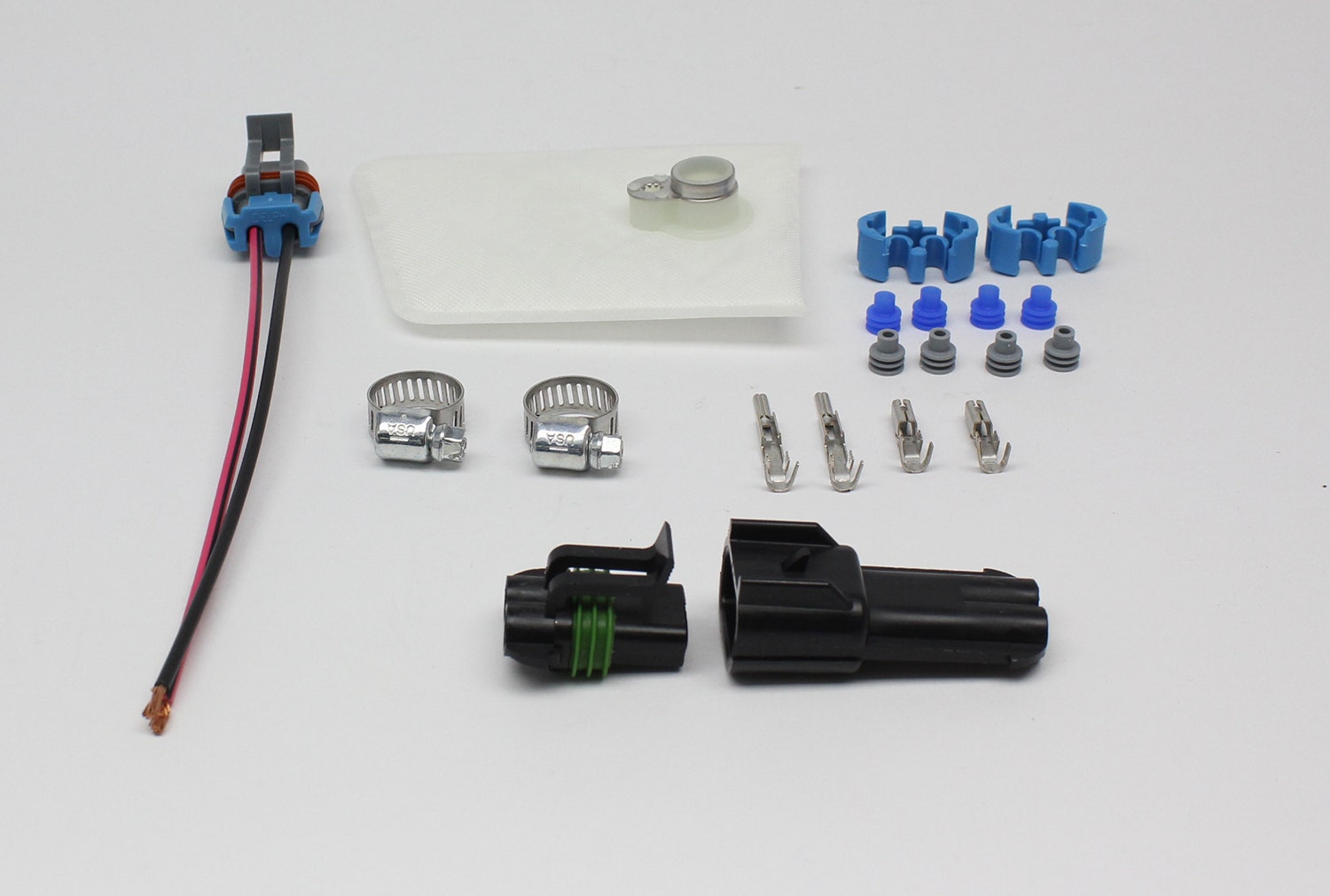 Walbro 400-1162 Universal Installation Kit: Fuel Filter And Wiring Harness For
