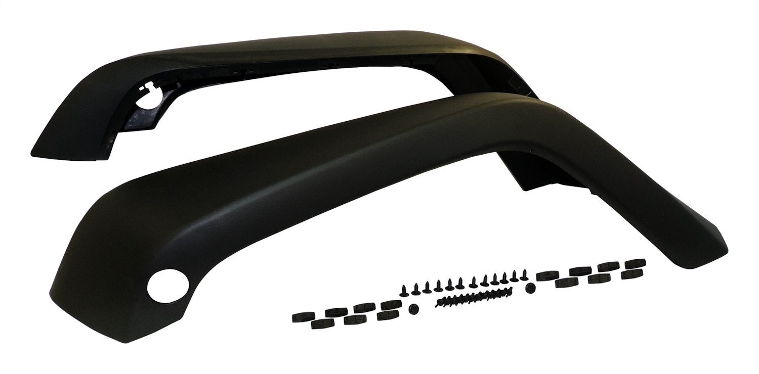 Crown Automotive 5Kfkfr Fender Flare Set Fits 07-18 Wrangler (Jk) Crown