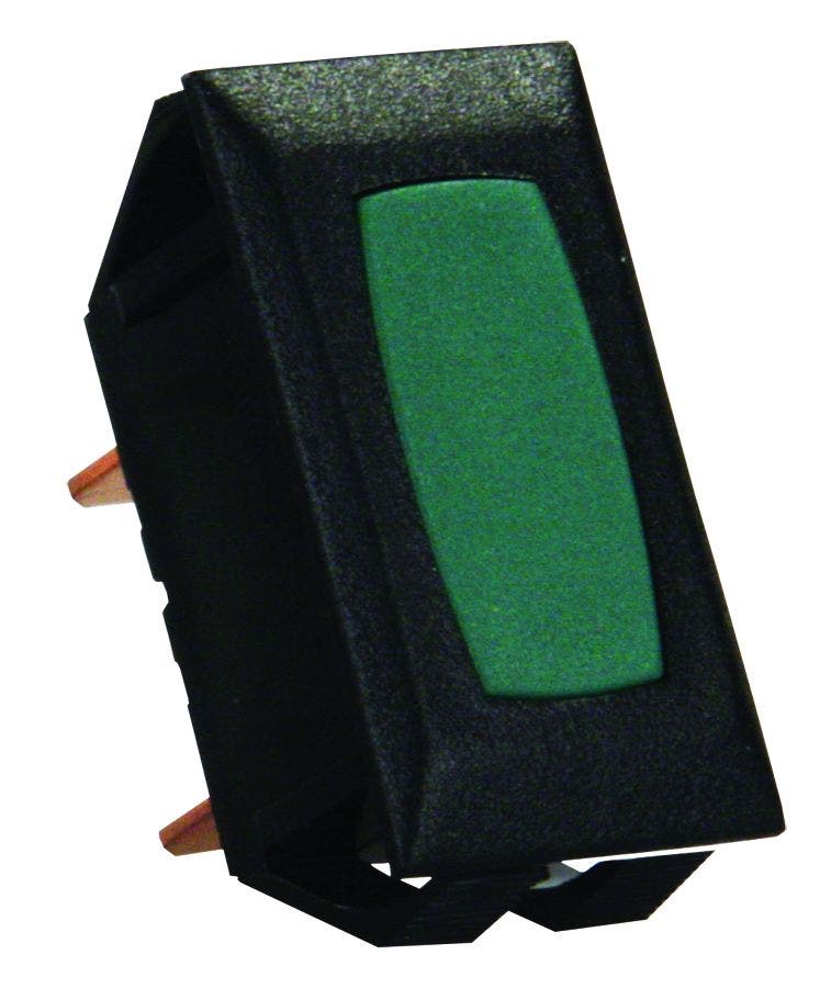 Jr Products 13315 Green/Black Indicator Light For Switch   Power Indicator