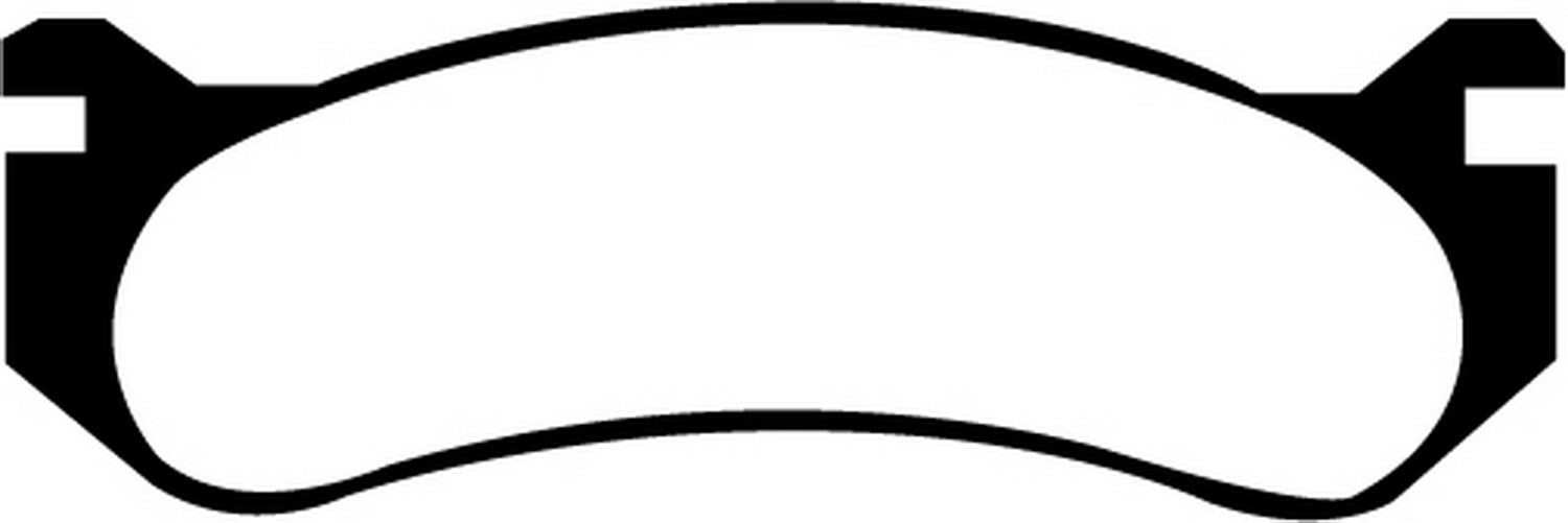 Ebc Brakes Dp41304r Yellowstuff Street And Track Brake Pads   Brake Pad
