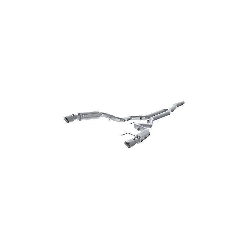 Mbrp Exhaust S7275al Armor Lite Cat Back Exhaust System Fits 15-23 Mustang Mbrp
