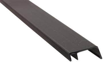 Jr Products 11501 Black 8 Foot Hehr Style Screw Cover   Trim Molding; Type -