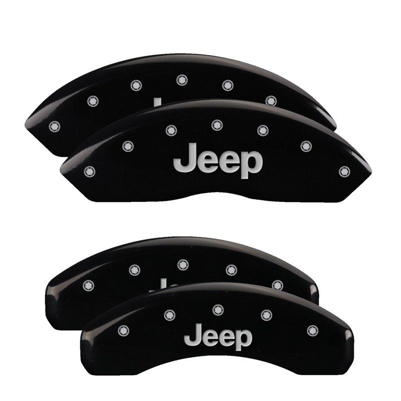 Black Jeep Caliper Covers (Set Of 4) Black Jeep Caliper Covers (Set Of 4)