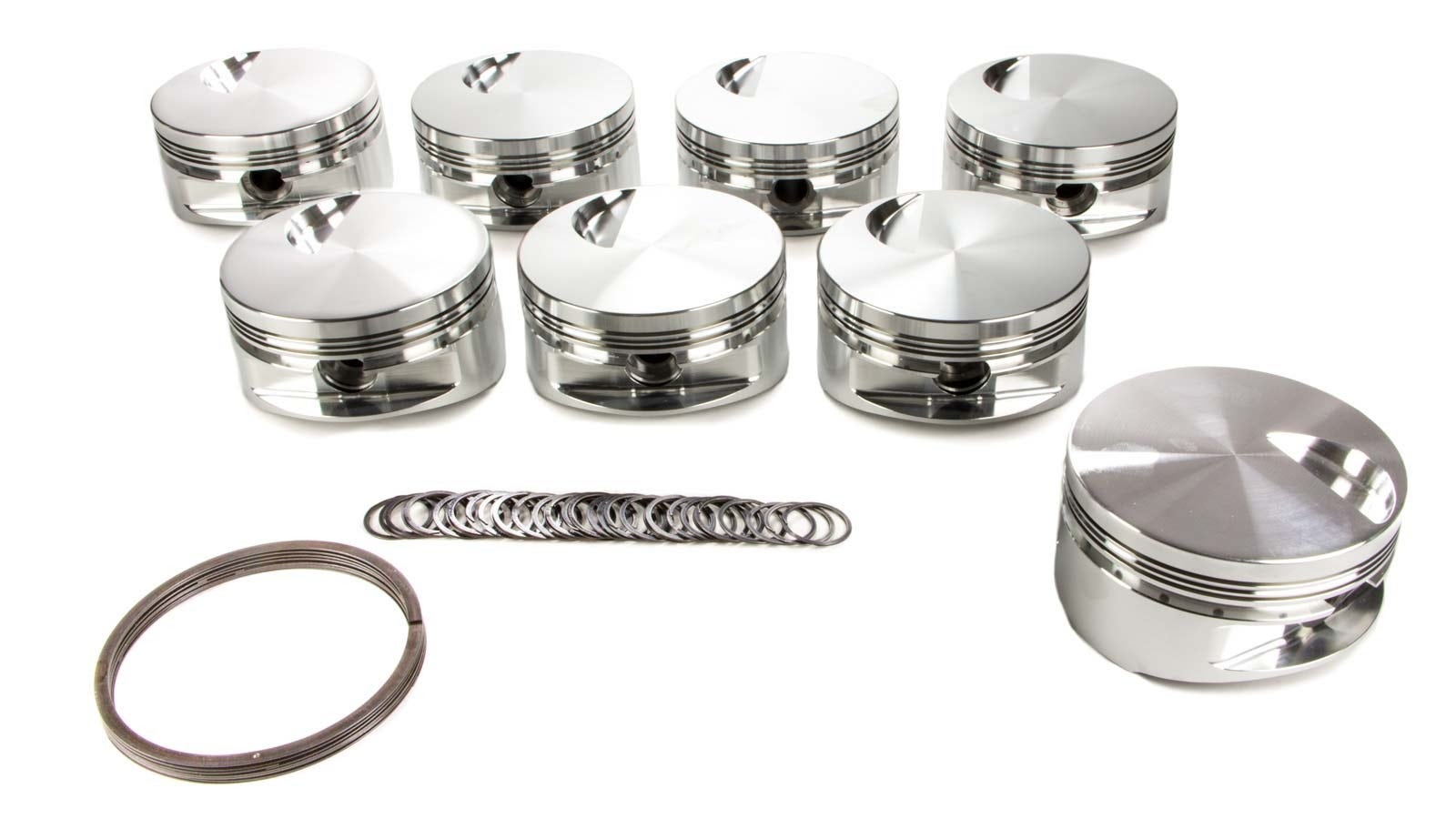 Je Pistons 257984 Flat Top Piston Set   Flat Top Piston Set