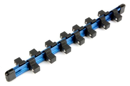 Performance Tool W32004 1/2-Inch Drive Aluminum Socket Rail Socket Storage Rail