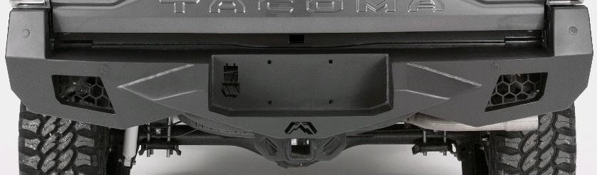 Fab Fours Tt16-E3651-1 Vengeance Rear Bumper Fits 16-22 Tacoma   Bumper