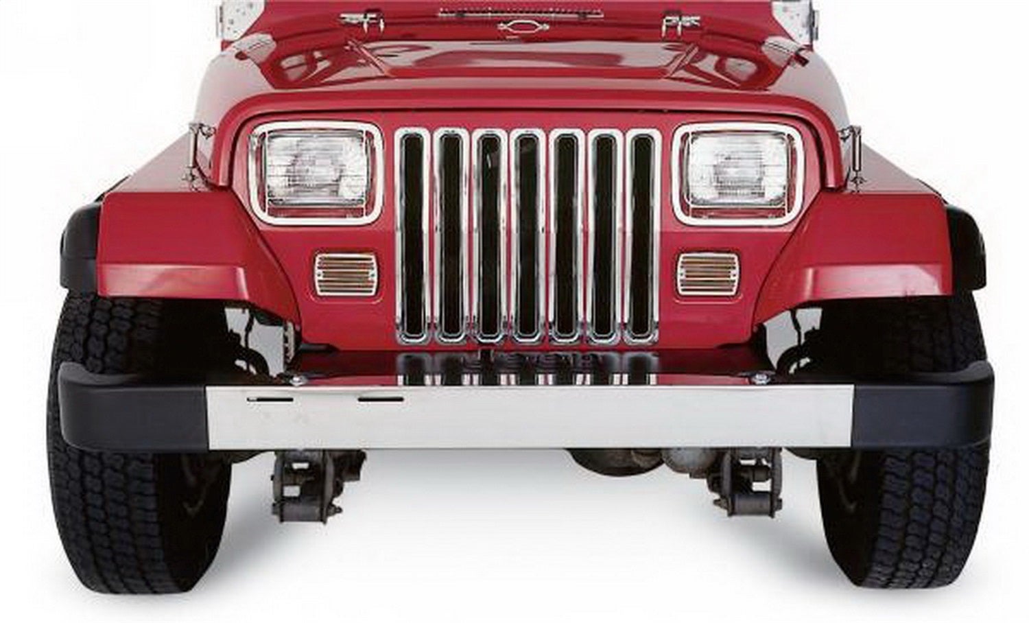 Rampage 7509 Grille Inserts Fits 87-95 Wrangler (Yj)   Grille Inserts Fits 87-95