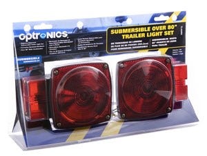 Optronics Tl60rk Red Submersible Combination Tail Light Kit   Red Submersible