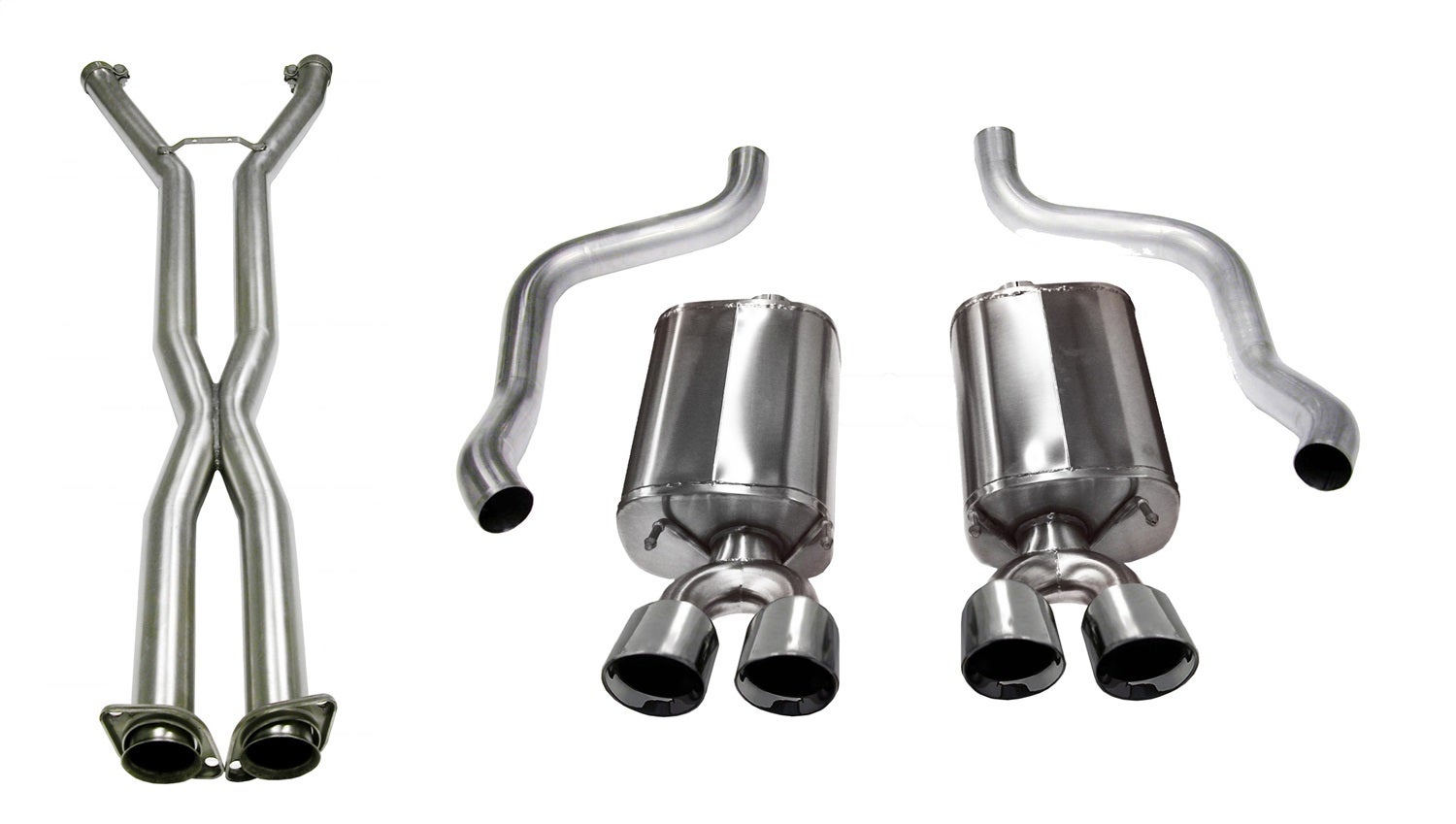Corsa Performance 14108Cb Sport Cat-Back Exhaust System Fits 09-13 Corvette