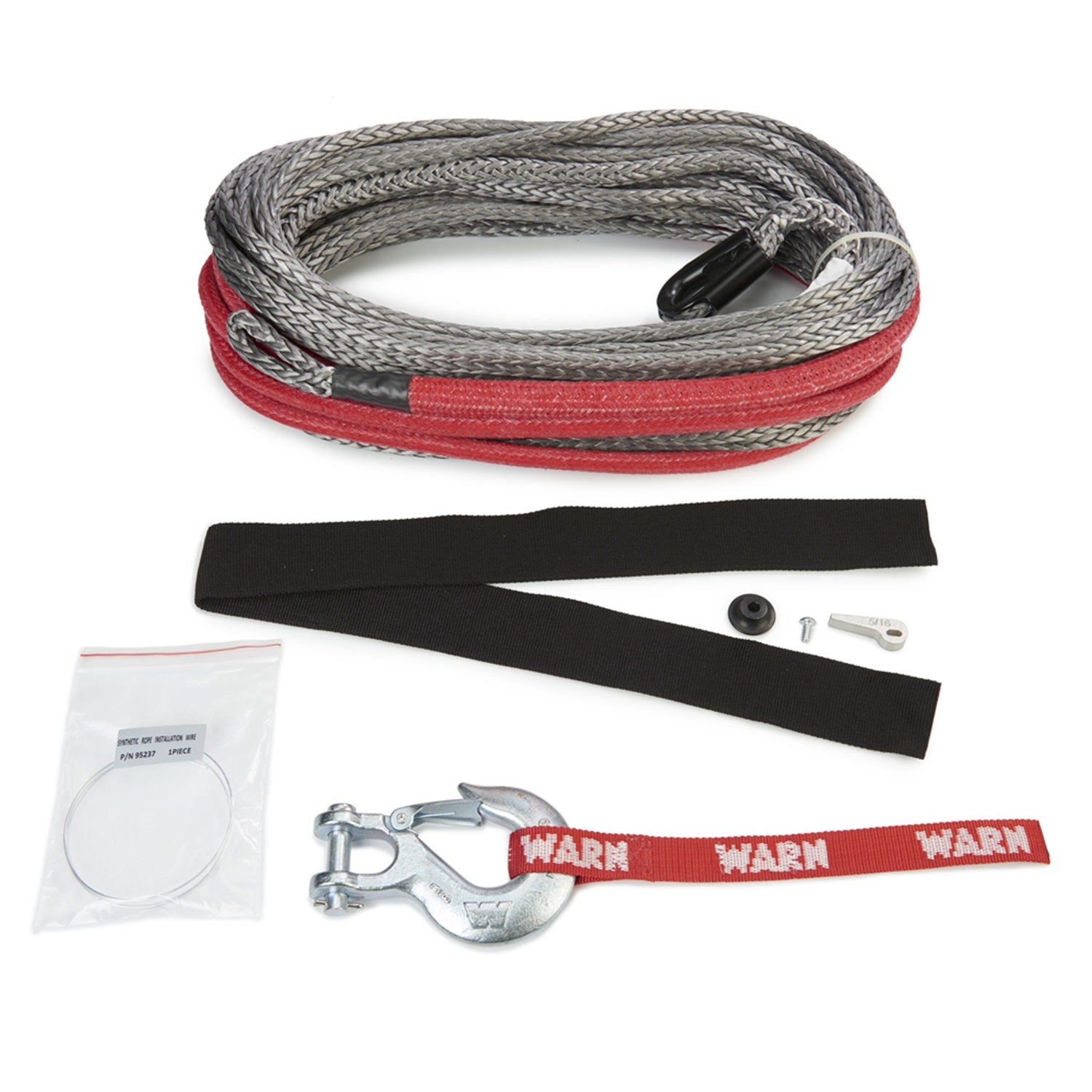 Warn 96040 Spydura Pro Synthetic Winch Rope  Industries  Winch Cable; Breaking