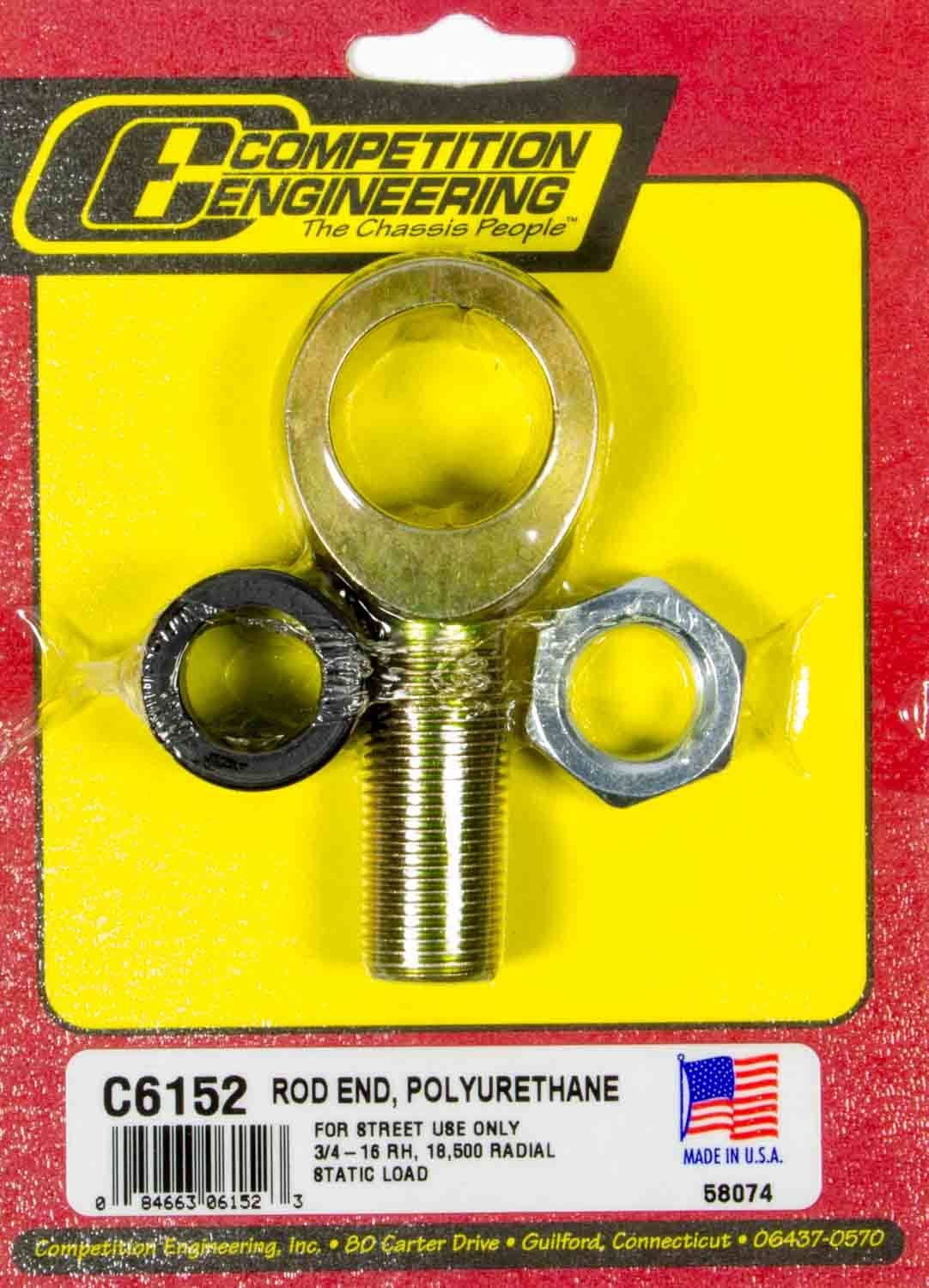 Rod End Polyurethane C6152 Comp.Eng/Mor Rod End Polyurethane  Comp.Eng/Mor