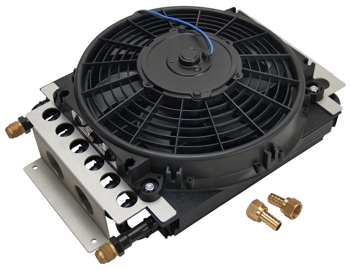 Derale 15800 Electra-Cool Remote Cooler Fits 81-94 B250 Van   Fluid Cooler