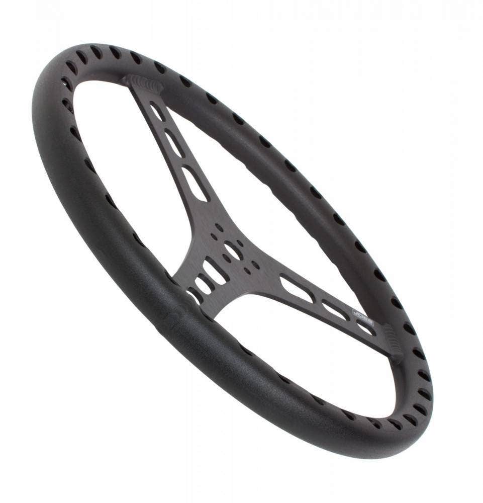 14In Flat Steering Wheel Black 14In Flat Steering Wheel Black