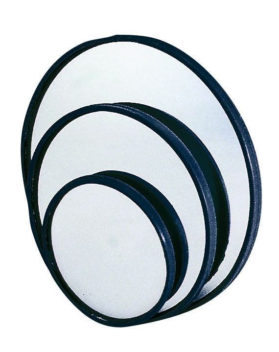 Fit System C030 Driver/Passenger Side Replacement Round Convex Mirror   Blind
