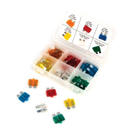 Performance Tool W5378 Standard Fuse Assortment, 30-Piece   Standard Fuse