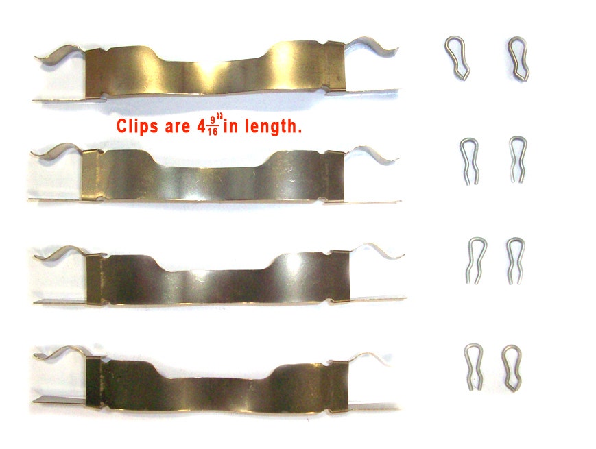 Centric Parts Disc Brake Hardware Kit P/N:117.04001  Disc Brake Hardware Kit