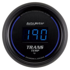 Autometer 6949 Cobalt Digital Transmission Temperature Gauge Auto Meter Products