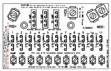 11 Position Fuse Block 11 Position Fuse Block