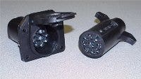 Pollak 12905 Connector   Trailer Wiring Connector  Lead Length - No Lead,