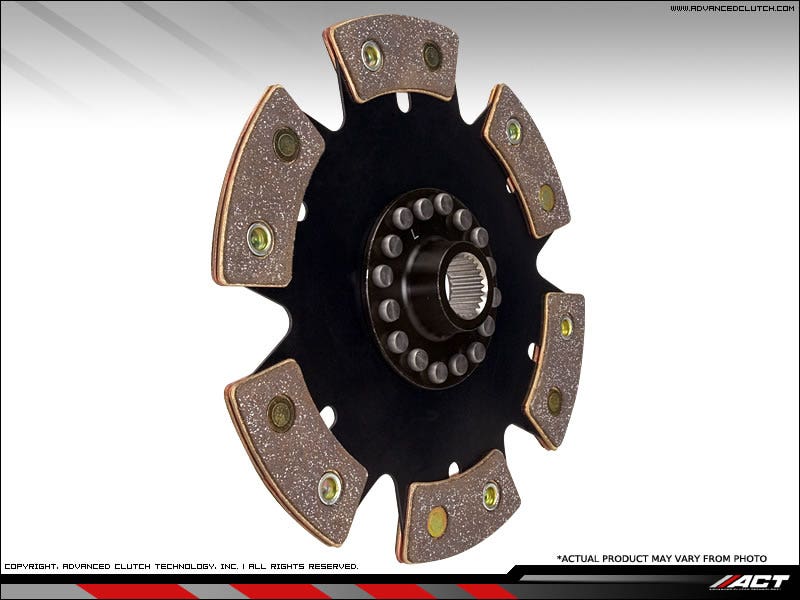 Act 6266020 6-Pad Rigid Race Clutch Disc Act  6-Pad Rigid Race Clutch Disc