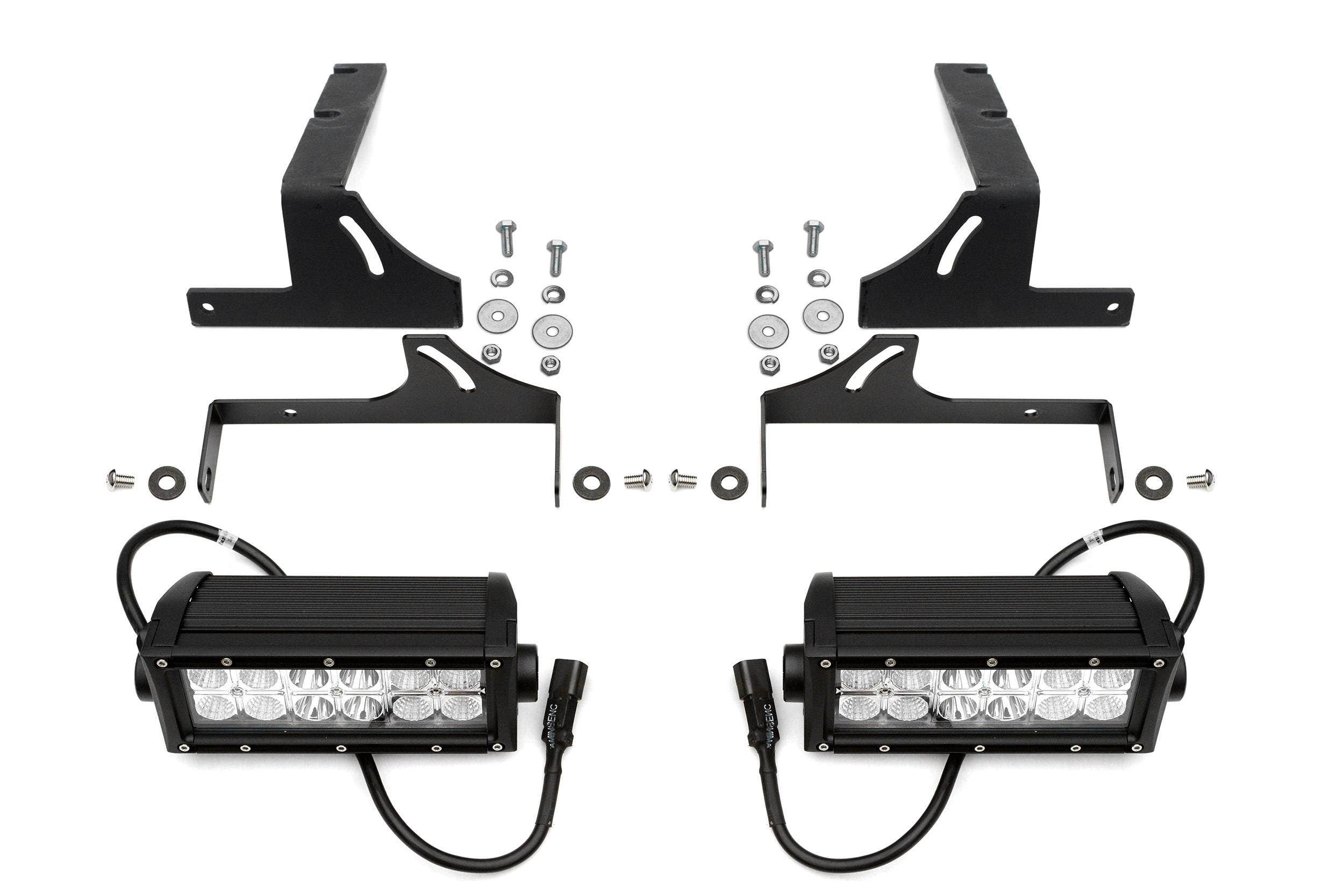 Zroadz Under Rear Bumper Led Mounting Bracket - Compatible W/ 2009-2014 Ford