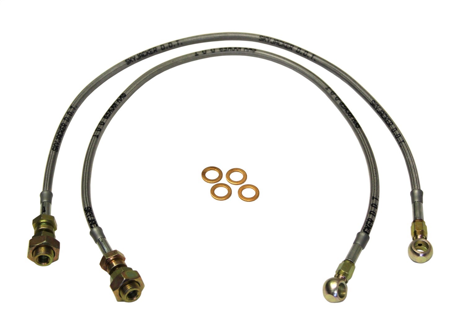 Skyjacker Fbl26 Stainless Steel Brake Line Front   Stainless Steel Brake Line