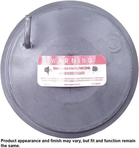 Cardone Reman Power Brake Booster P/N:53-2729  Power Brake Booster P/N:
