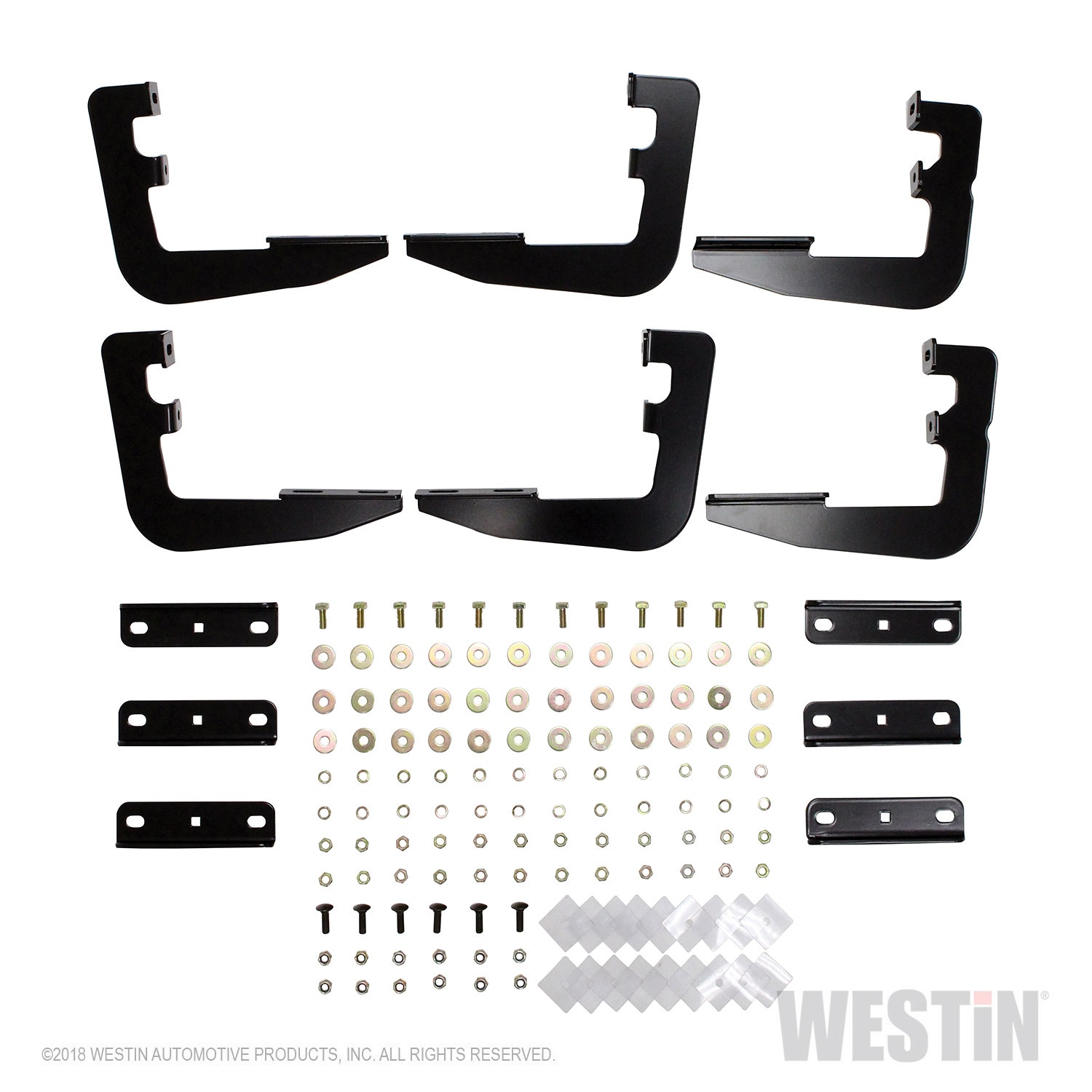 Westin 27-2245 Sure-Grip/Step Board Mount Kit , Black   Sure-Grip/Step Board