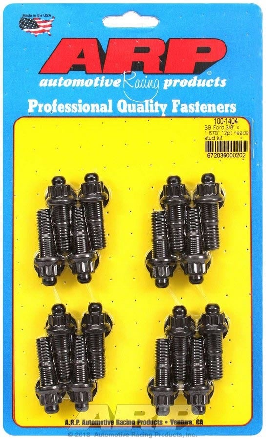 Arp 1001404 Sb Ford 3/8""X1.67 12Pt Hd" Arp 1001404 Sb Ford 3/8  X1.67 12Pt Hd