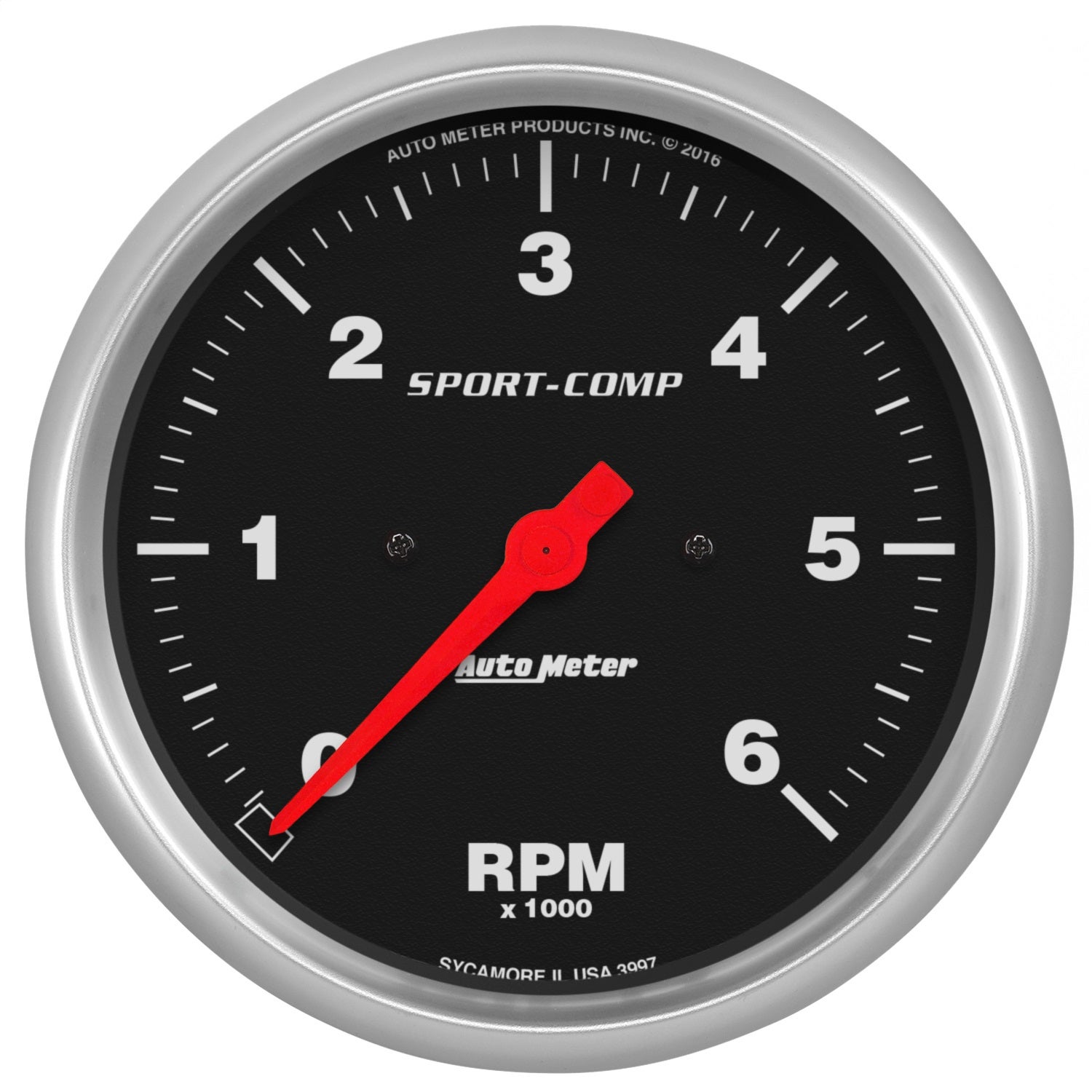 Autometer 3997 Sport-Comp In-Dash Electric Tachometer   Sport-Comp In-Dash