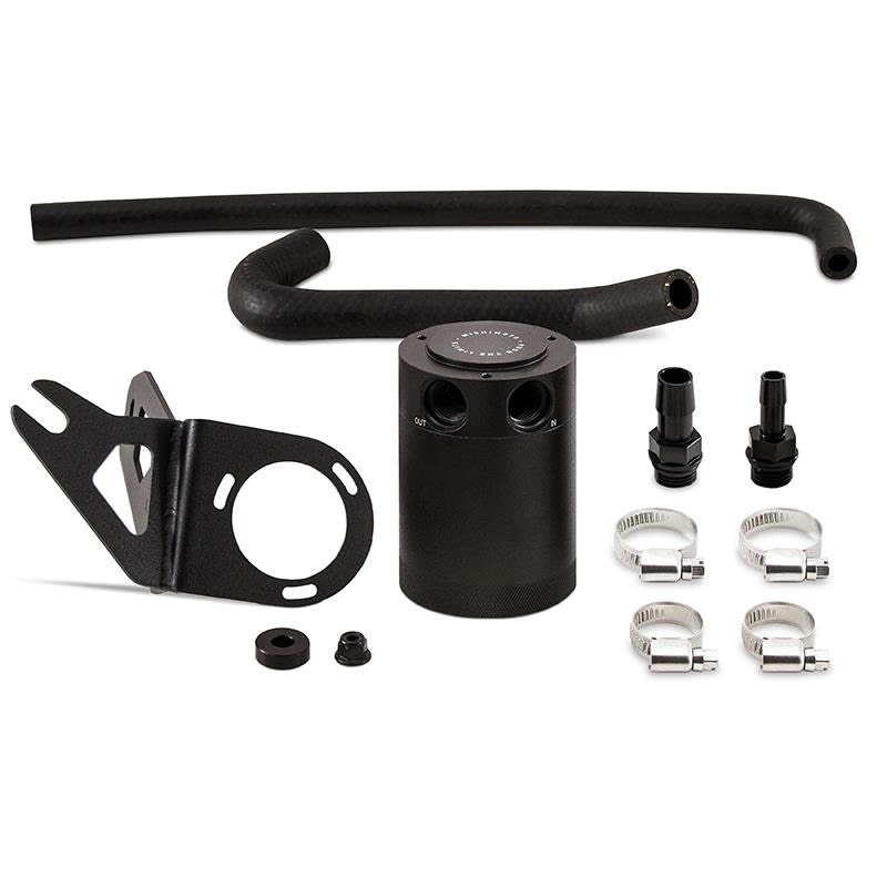 Mishimoto Mmbcc-Stngr-18Pbe Baffled Oil Catch Can, Pcv Compatible With Kia