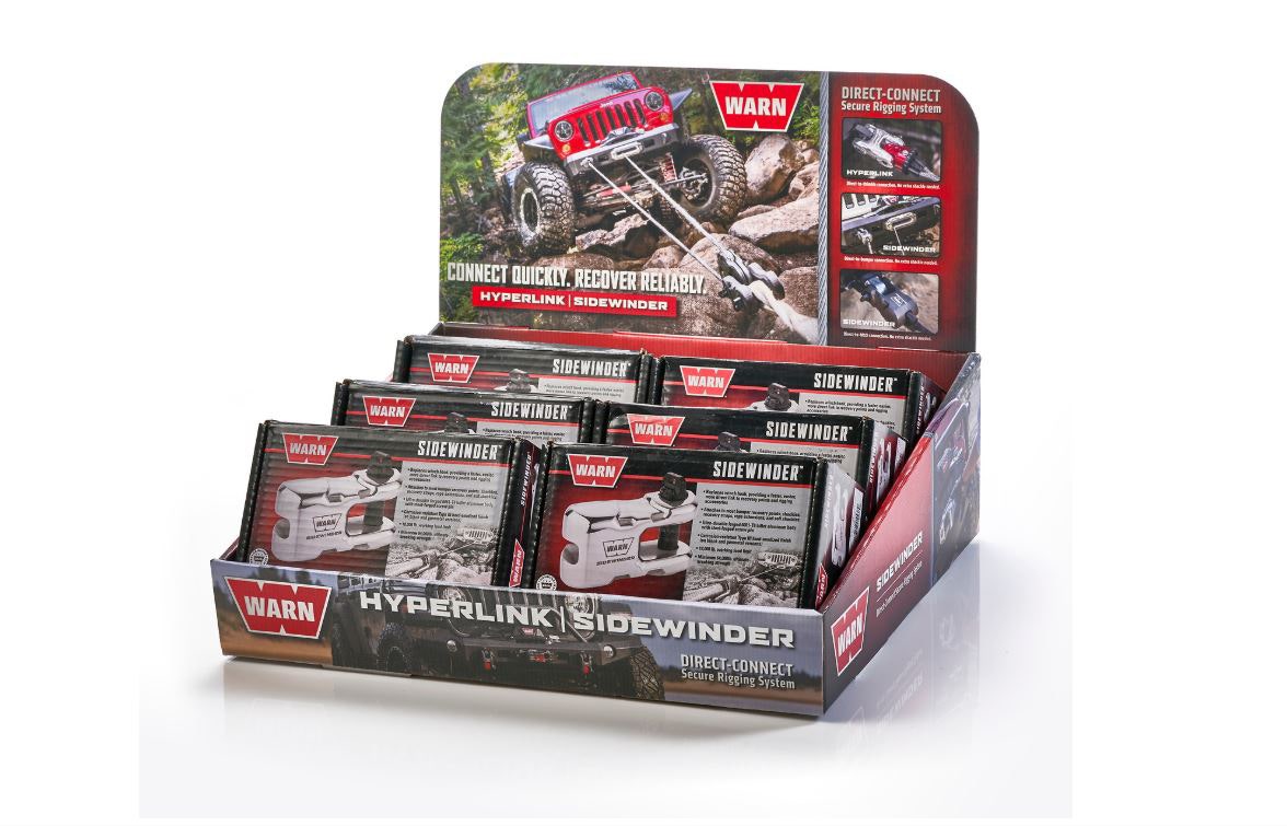 Warn Industries 102990 Point Of Purchase Display Winch Accessories  Industries