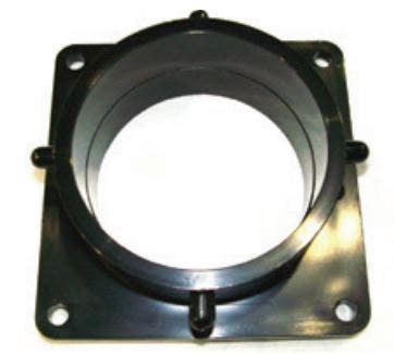 Lasalle Bristol 66V13b Bayonet 3" X Flange Adpt.   Sewer Waste Valve Fitting;