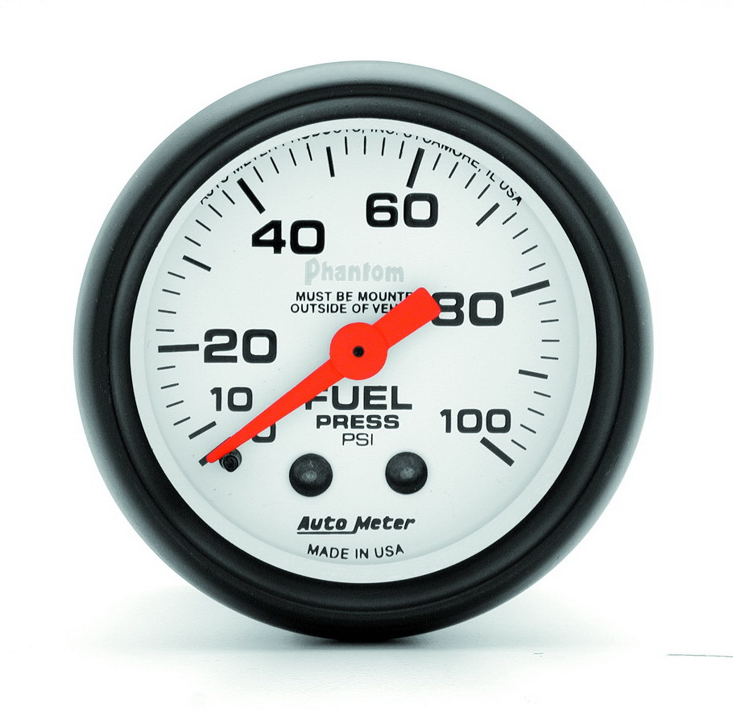 Autometer 5712 Phantom Mechanical Fuel Pressure Gauge Auto Meter Products 5422