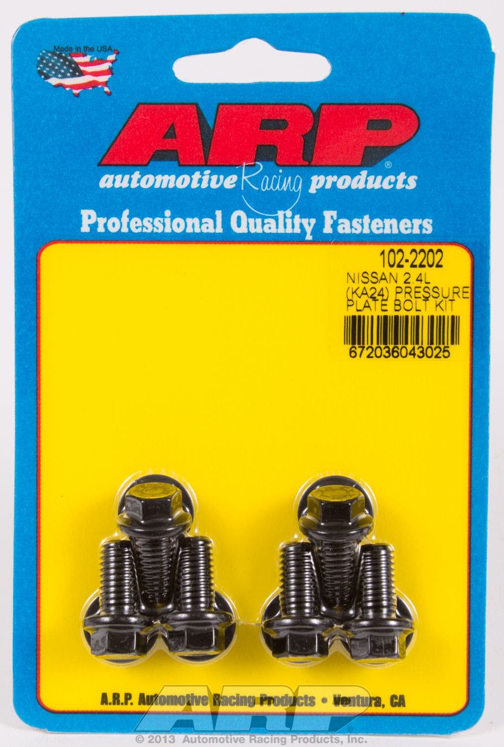 Arp (102-2202) Pressure Plate Bolt Kit Arp () Pressure Plate Bolt Kit