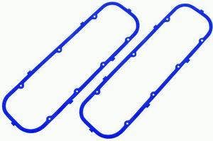 Blue Rubber Bb Chevy Valve Cover Gaskets Pair Blue Rubber Bb Chevy Valve Cover