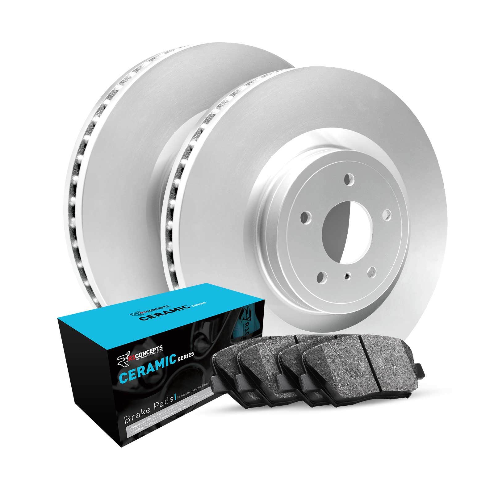R1 Concepts Wdwn1-63006 R1 Concepts Brake Rotor- Carbon Coated With Ceramic Pads
