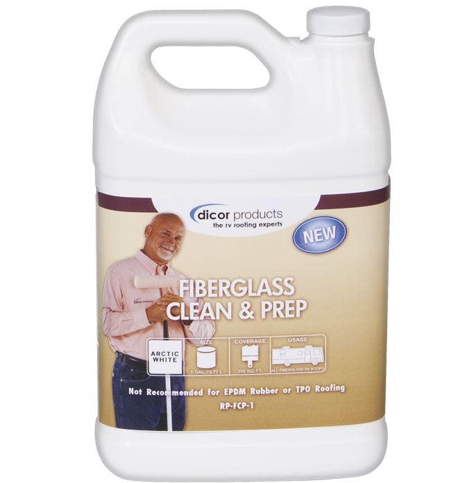 Dicor Rp-Fcp-1 Fiberglass Roof Coating System - 1 Gallon   Fiberglass Roof