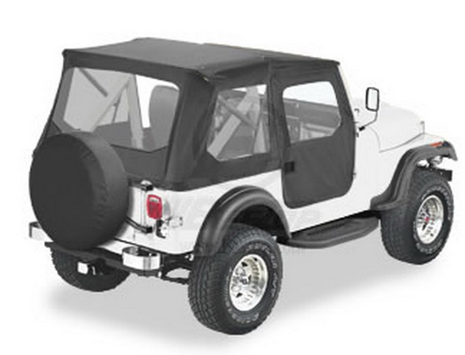 Bestop - 51408-01 - Tigertop Soft Top  Tigertop Soft Top  Type - Complete Top,