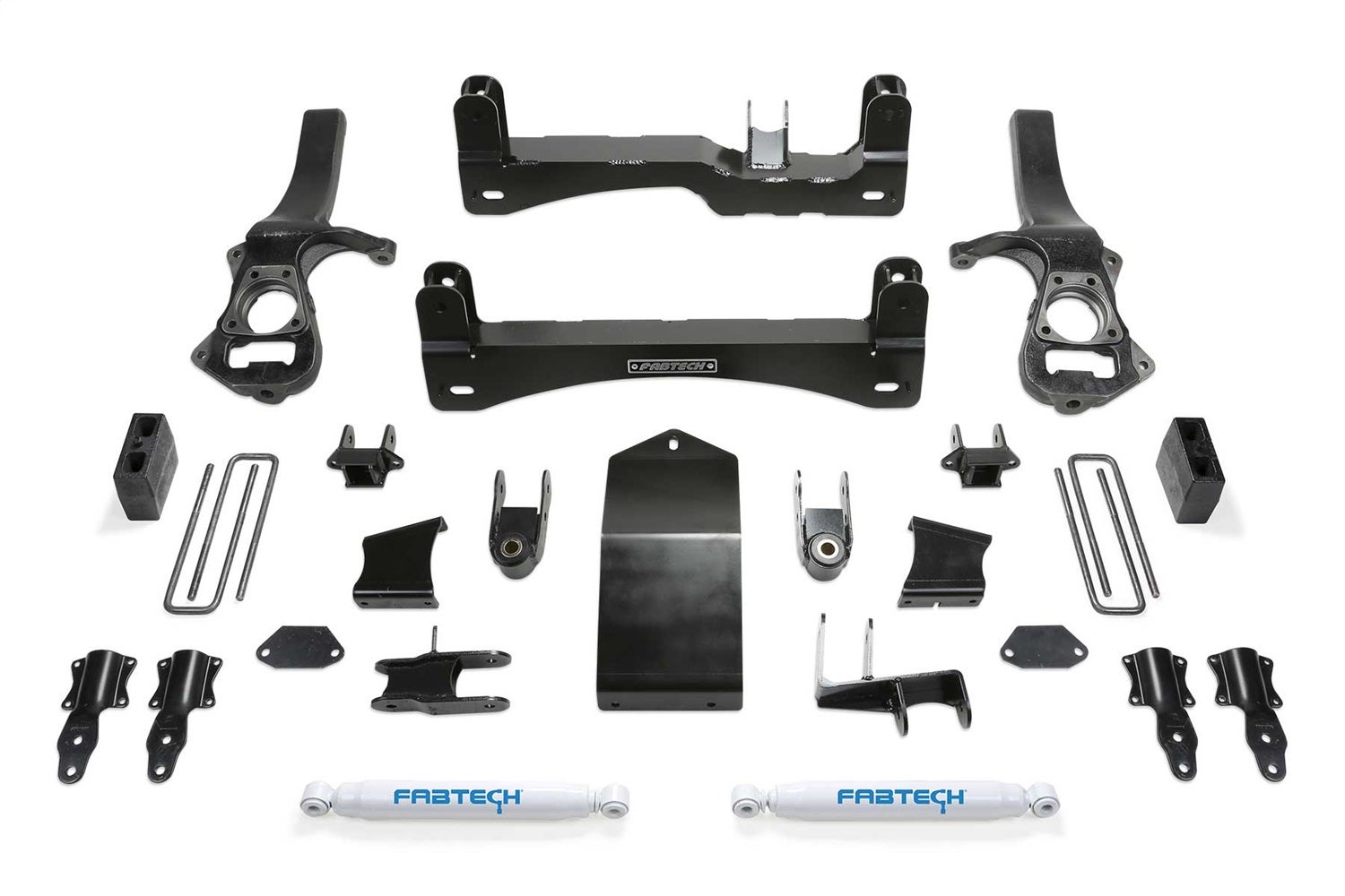 Fabtech K1132 Basic Lift System W/Shocks Fits 19-23 Sierra 1500 Silverado 1500