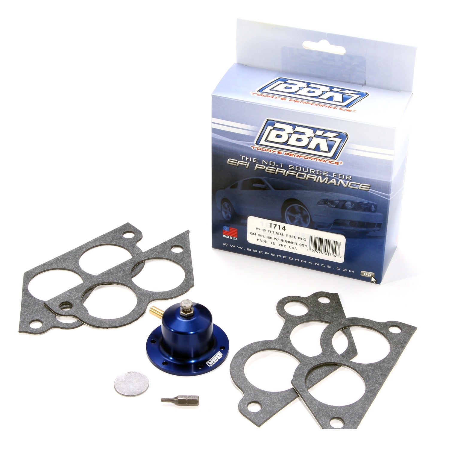 Bbk Performance 1714 Fuel Pressure Regulator Kit Fits Camaro Corvette Firebird