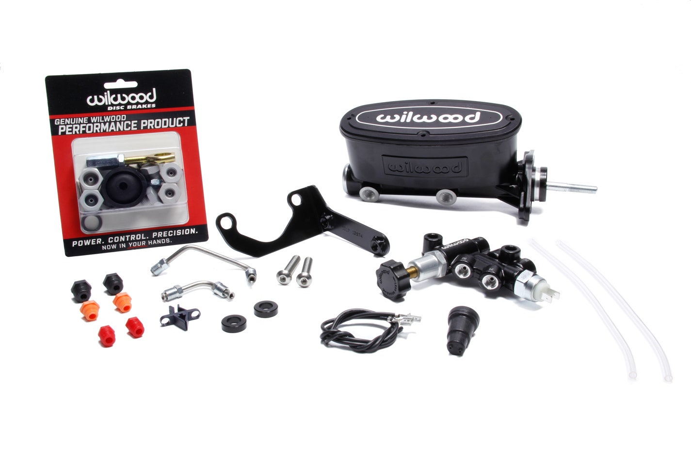Wilwood 261-14158-Bk Aluminium Tandem Machine Kit, 1 Pack Wilwood  Aluminium