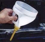Wirthco 32157 Funnel King Flexible Spout Funnel With Cap   Funnel  Shape -