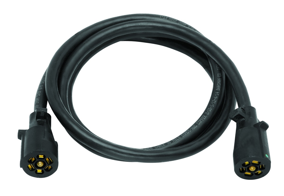 Bargman 50-67-210 7-Way Connector   Trailer Wiring Connector Adapter; End Type -