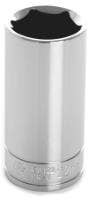 Performance Tool W38422 6-Point Socket, 3/8" Drive, 22Mm Socket  Type - Metric,