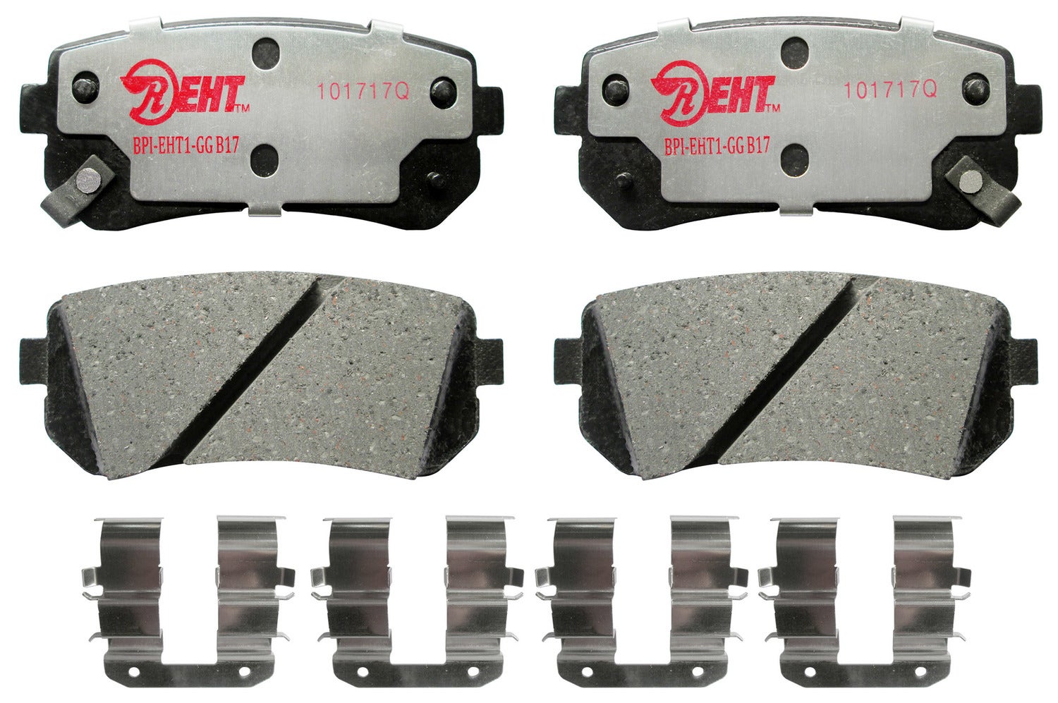 Raybestos Brakes Disc Brake Pad Set P/N:Eht1829h  Disc Brake Pad Set P/N: