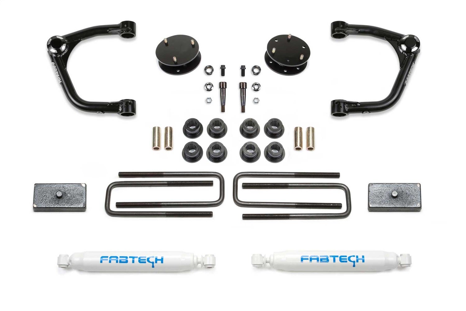 Fabtech K1129 Uniball Lift System W/Shocks Fits 19-23 Sierra 1500 Silverado 1500