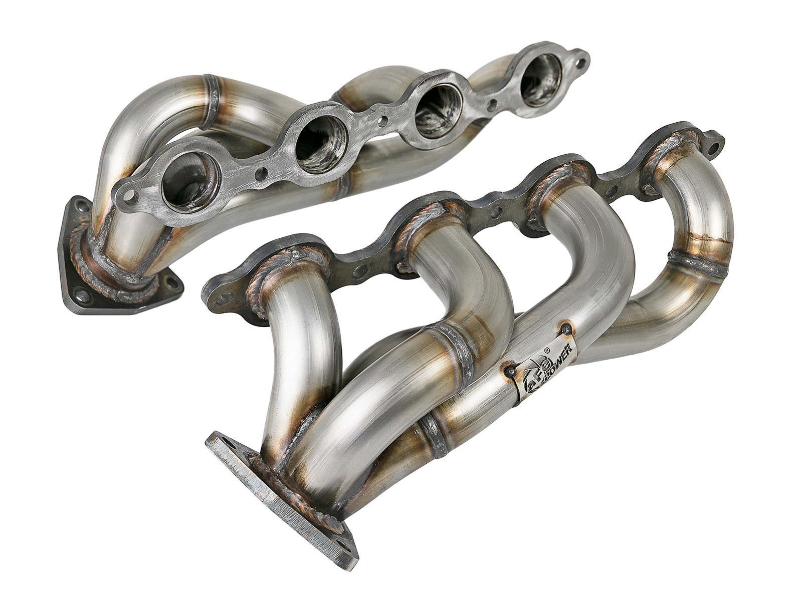 Afe Power 48-34134 Twisted Steel 304 Stainless Steel Headers   Twisted Steel 304