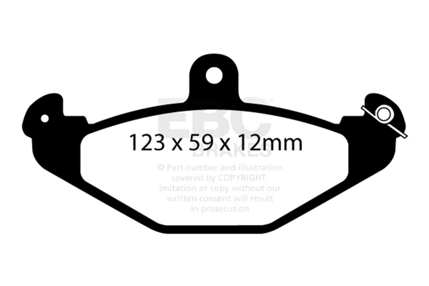 Ebc Brakes Dp2885/2 Greenstuff 2000 Series Sport Brake Pads   Greenstuff 2000