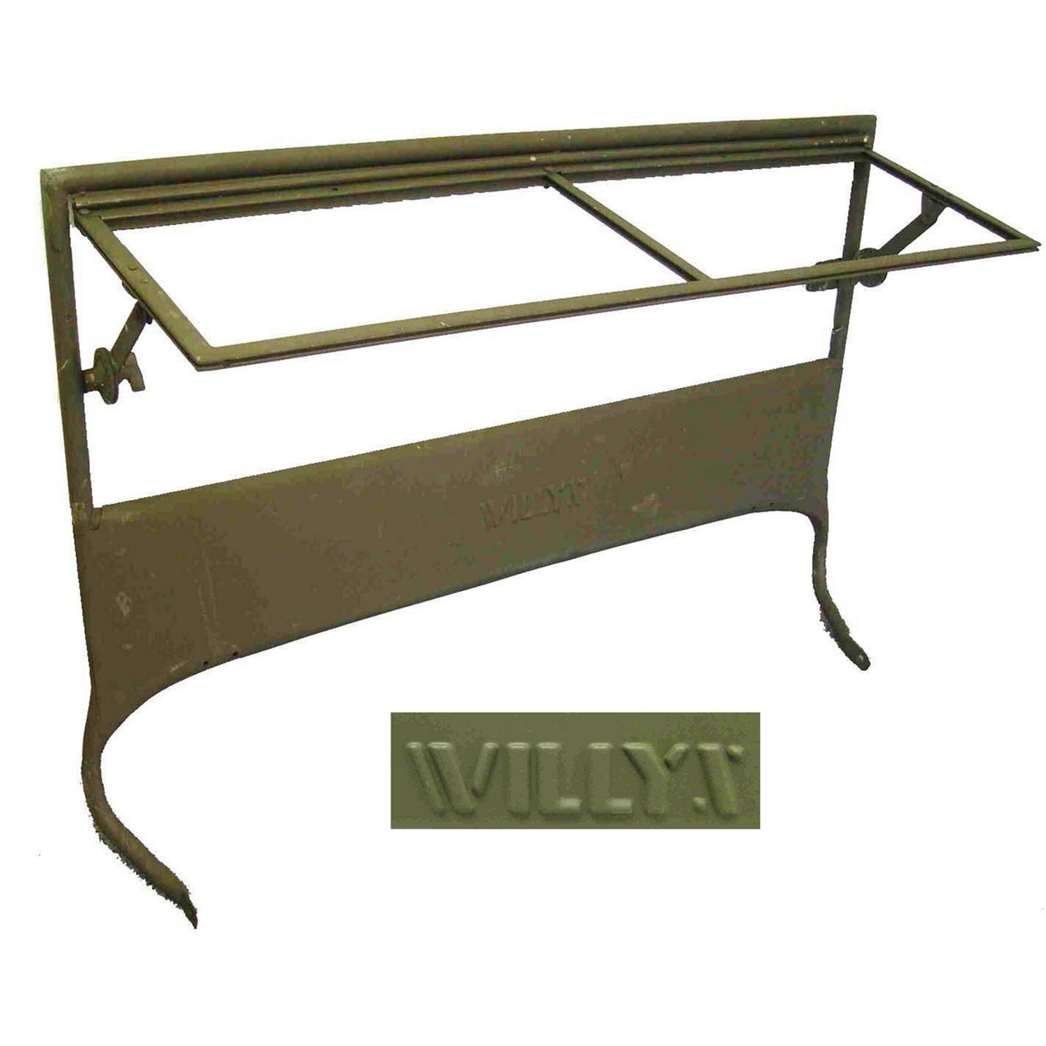 Omix Dmc-663628 Windshield Frame Fits 46-49 Willys   Windshield Frame Fits 46-49
